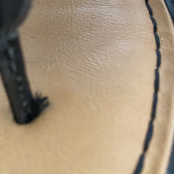 BOC Born Concept Butterfly Perforated Black Boho Casual Summer Flat Sandals-Sz-8 - Picture 16 of 16